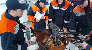 На вооружение спасателей Красноярского края поступил беспилотный летательный аппарат