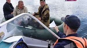 Три человека спасены на Красноярском водохранилище